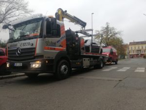 Mercedes Benz Atego hydraulická ruka